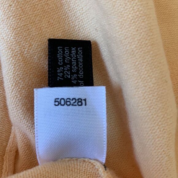 The limited Cream/orange cover up with sequins lining - Picture 15 of 16